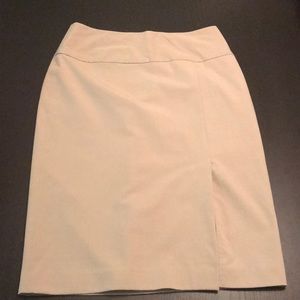 Lined Khaki skirt
